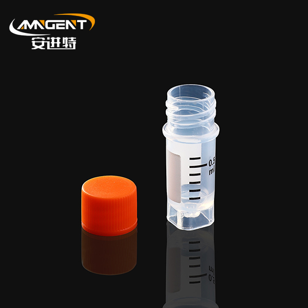 Viales Criogénicos 0.5ml Naranja